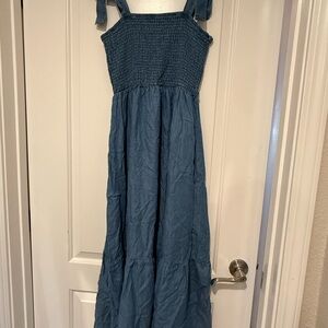 Chambray maxi Dress